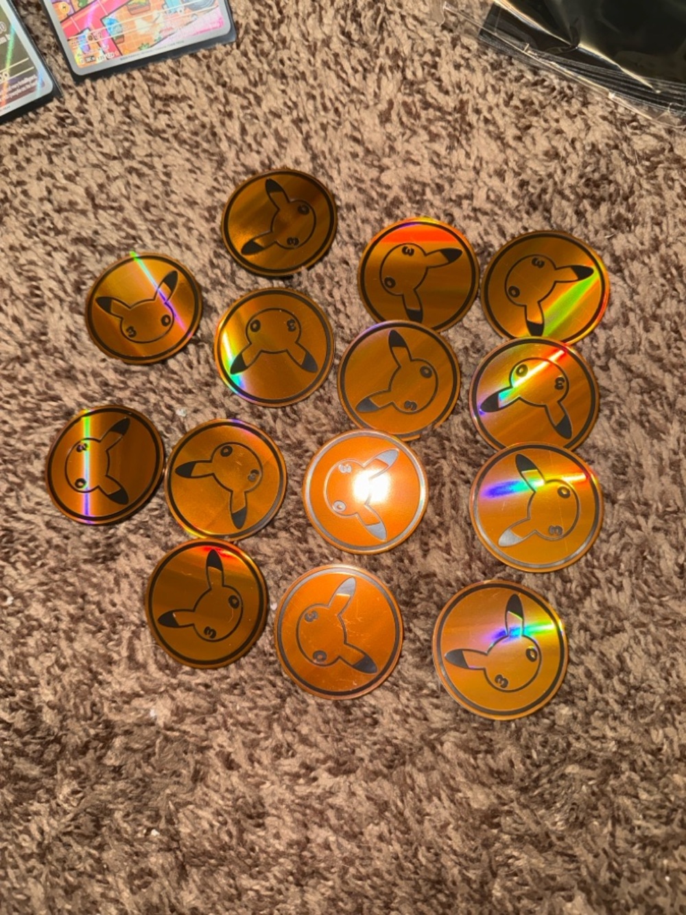 14 Pokemon Coins From Knockout Boxes 30th